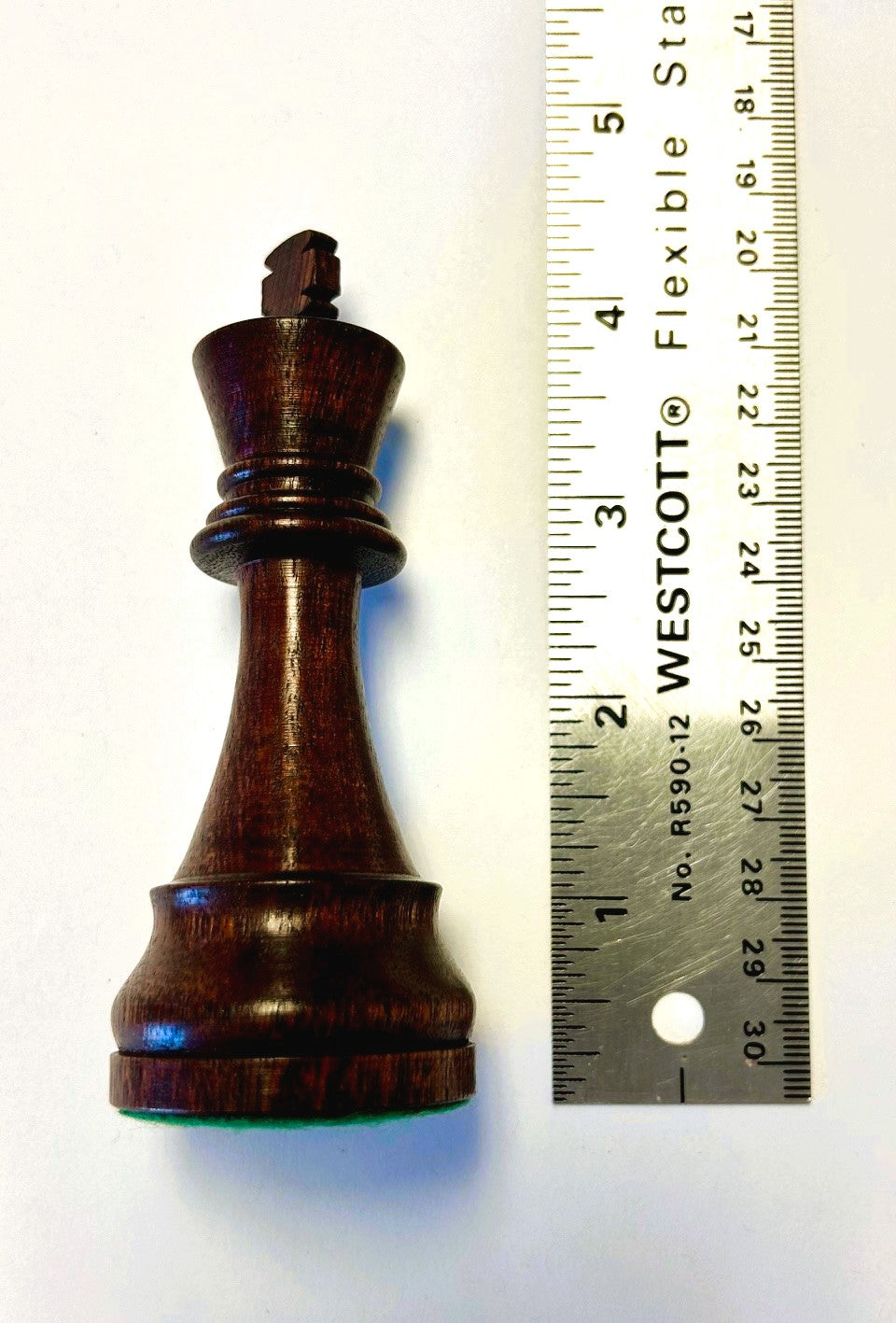 Pièces d'Échecs en Bois, Grandes, Roi 4 Pouces