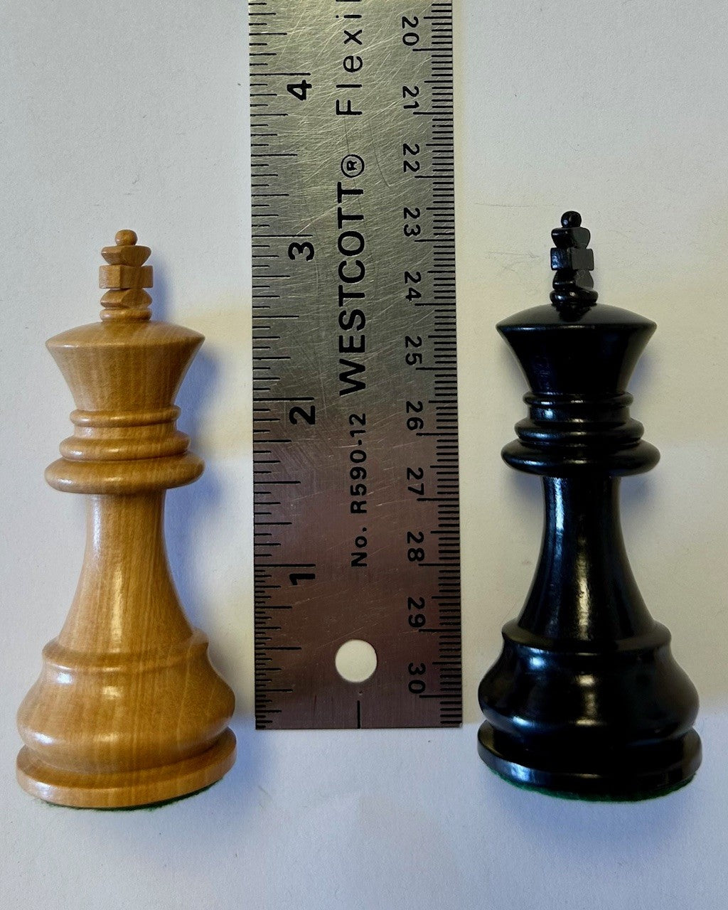 Pièces d’Échecs en Bois, Moyennes, Roi 3 Pouces