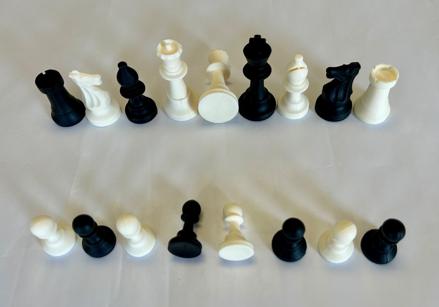 Silicone Chess Pieces, Medium, King 3.5 Inch