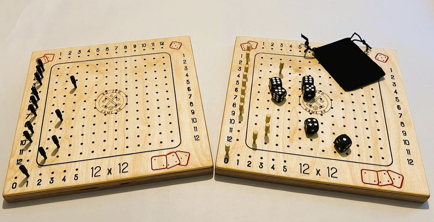 Jeu de 12 X 12