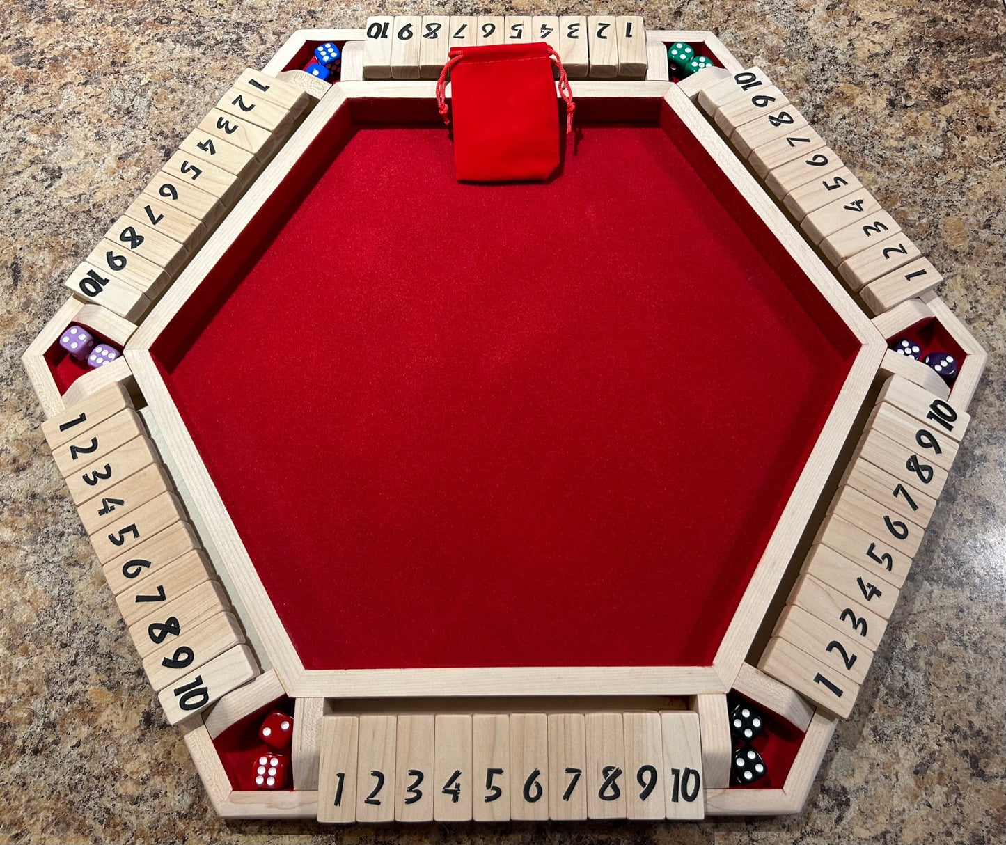 Shut Your Box - 6 Players