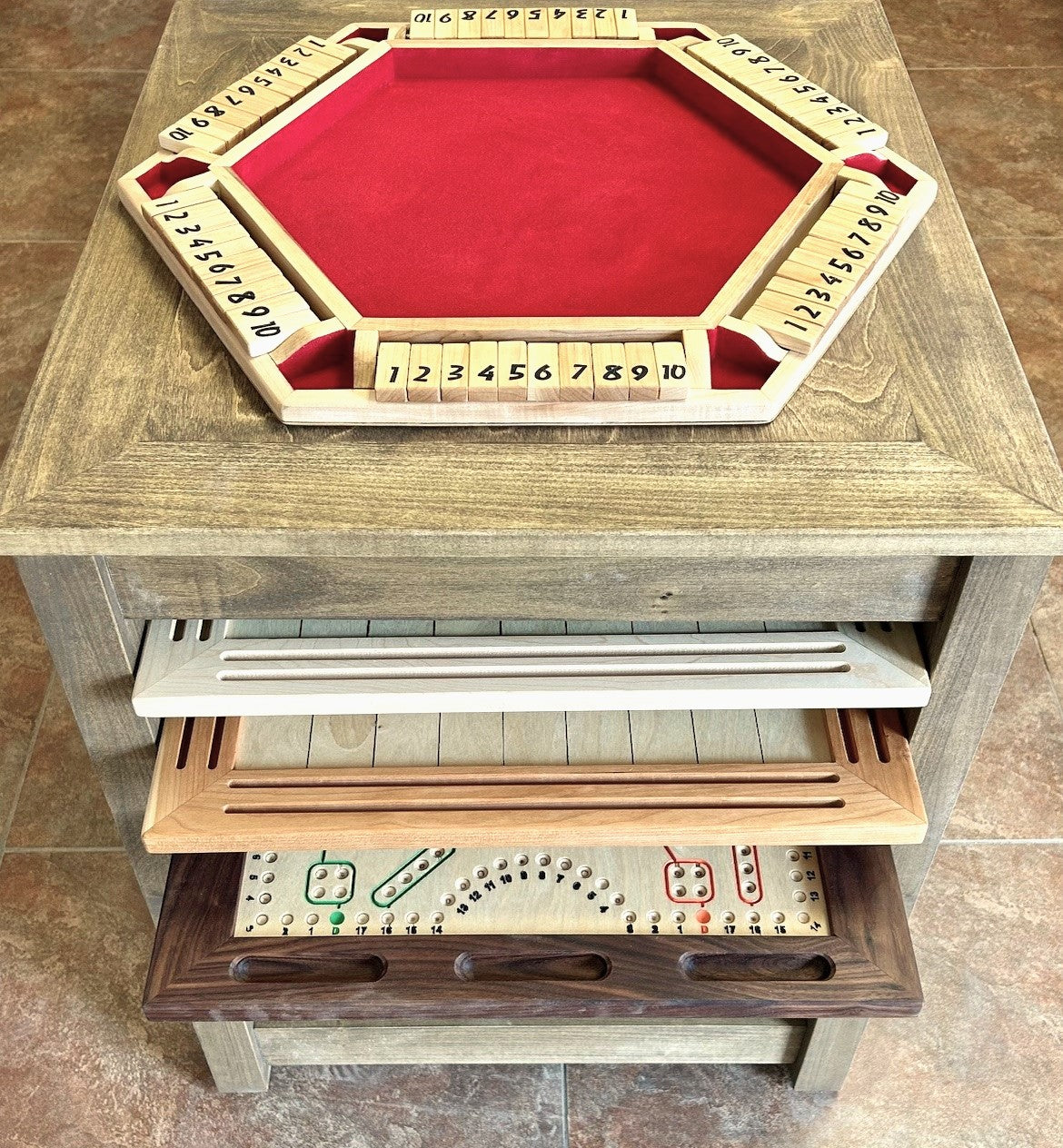 Table Salon / Coin Rangement de Jeux