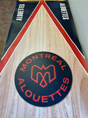 Jeu De Cornhole Portable En Bois Massif - Planches 125,5 X 60 Cm - Avec Sac De Transport, Pour Jardin, Plage, Camping