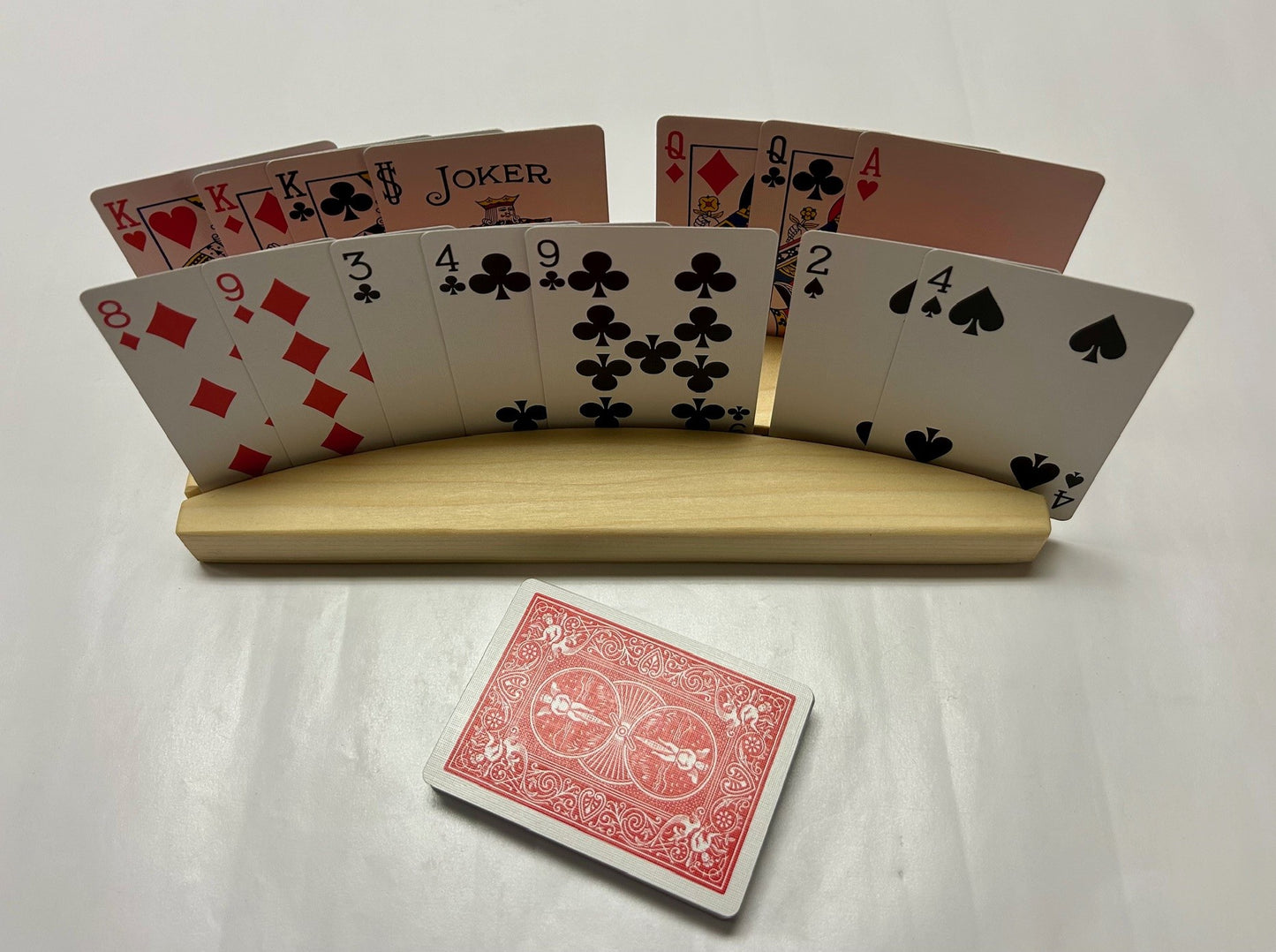 Playing Card Holder, Curved