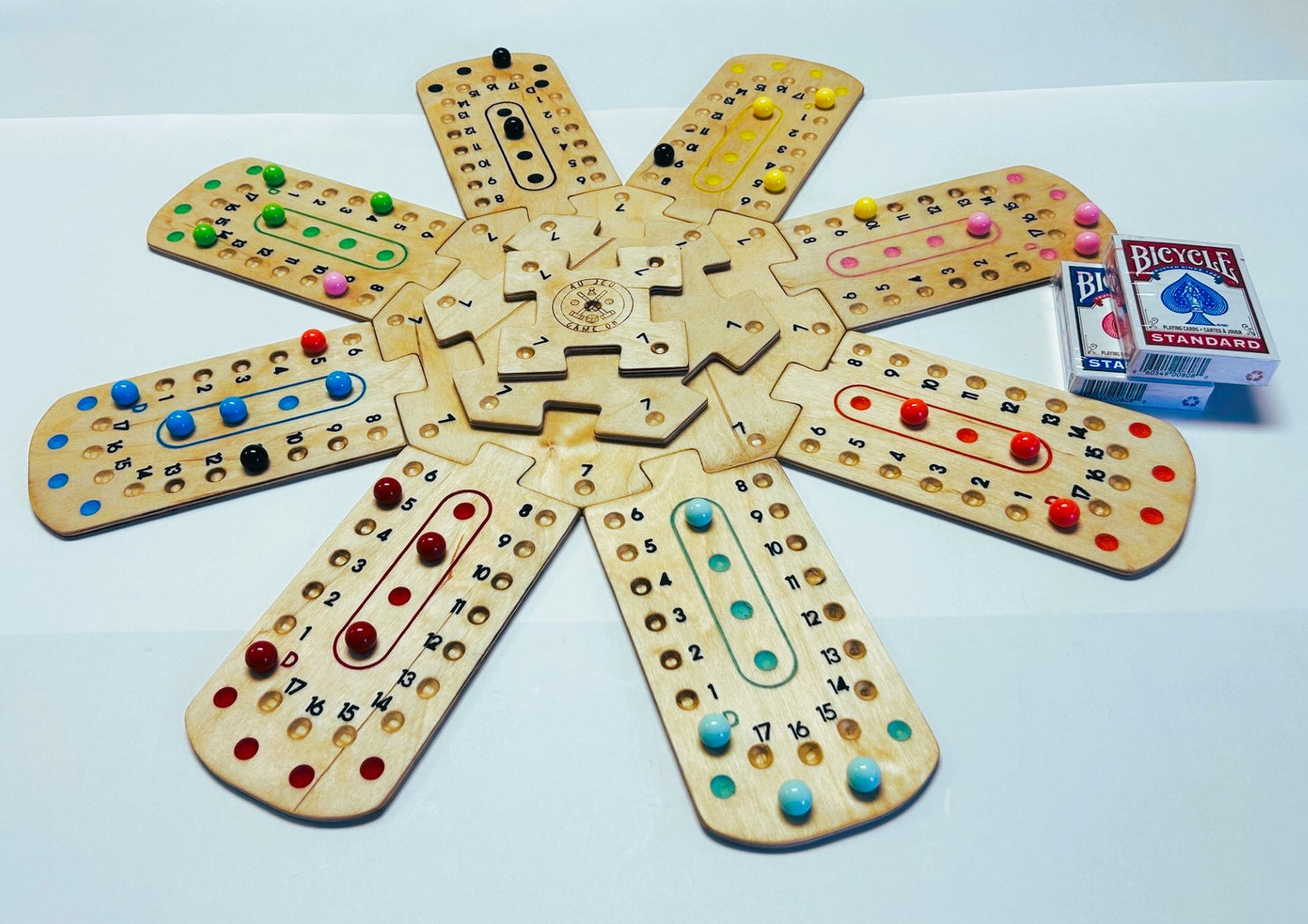 Jeu de Tock Modulaire 4-6-8 Joueurs